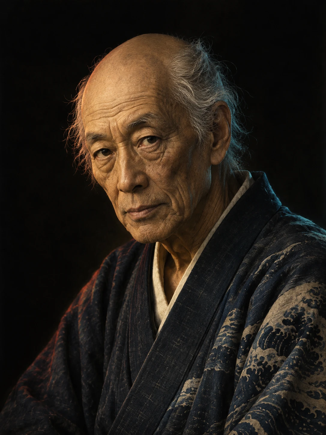 AI interpretation of Katsushika Hokusai