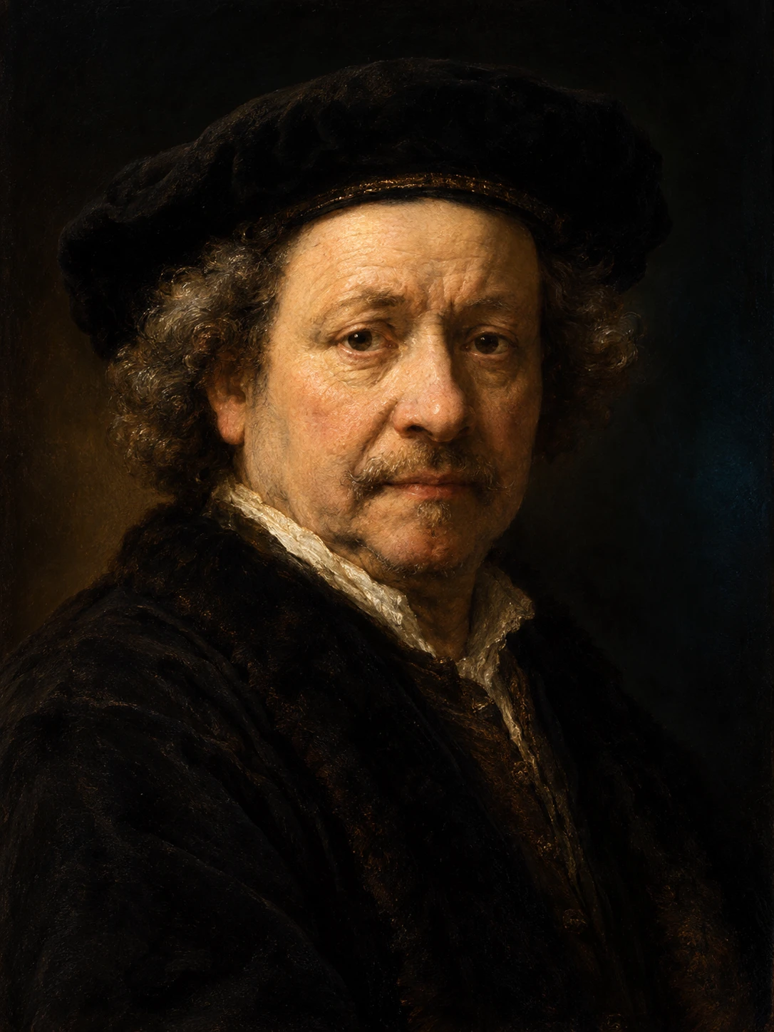 AI interpretation of Rembrandt van Rijn