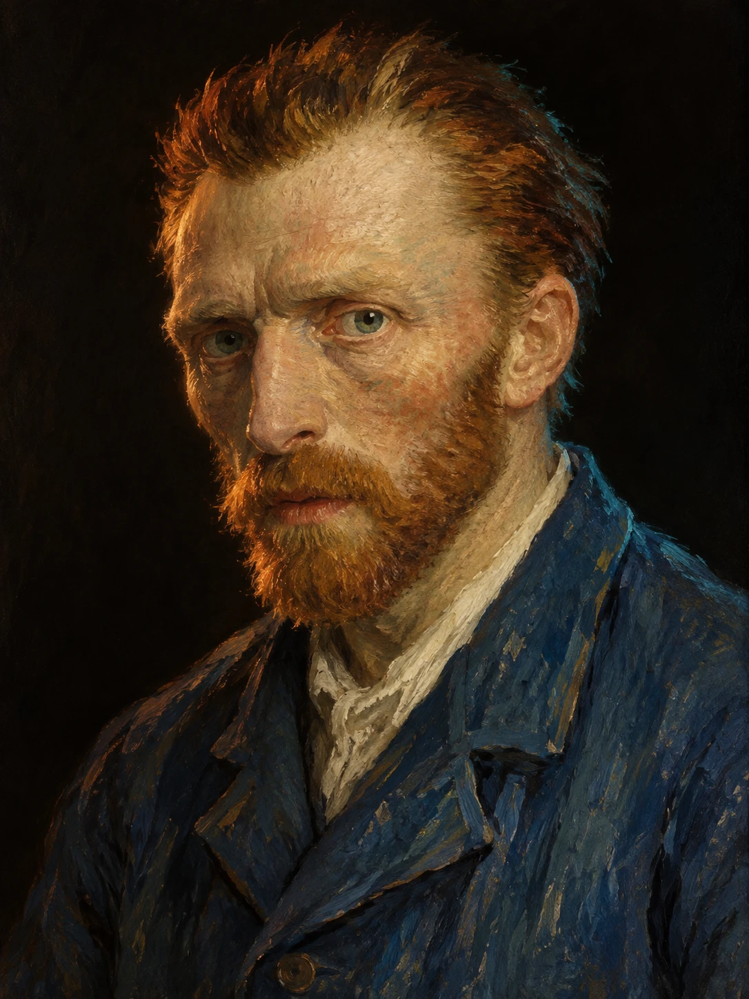 AI interpretation of Vincent van Gogh